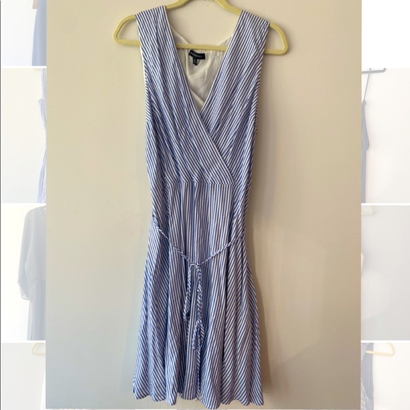 Banana Republic Dresses & Skirts - Banana Republic blue/white striped dress size 14